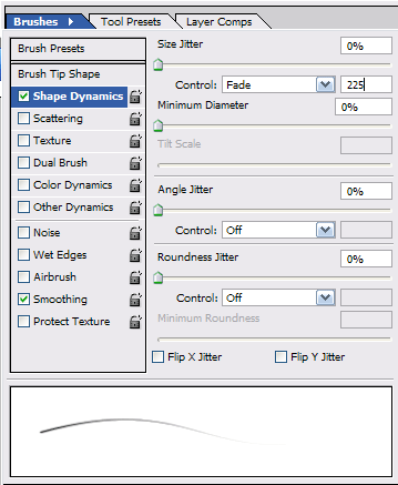 Spark Brush Dynamics